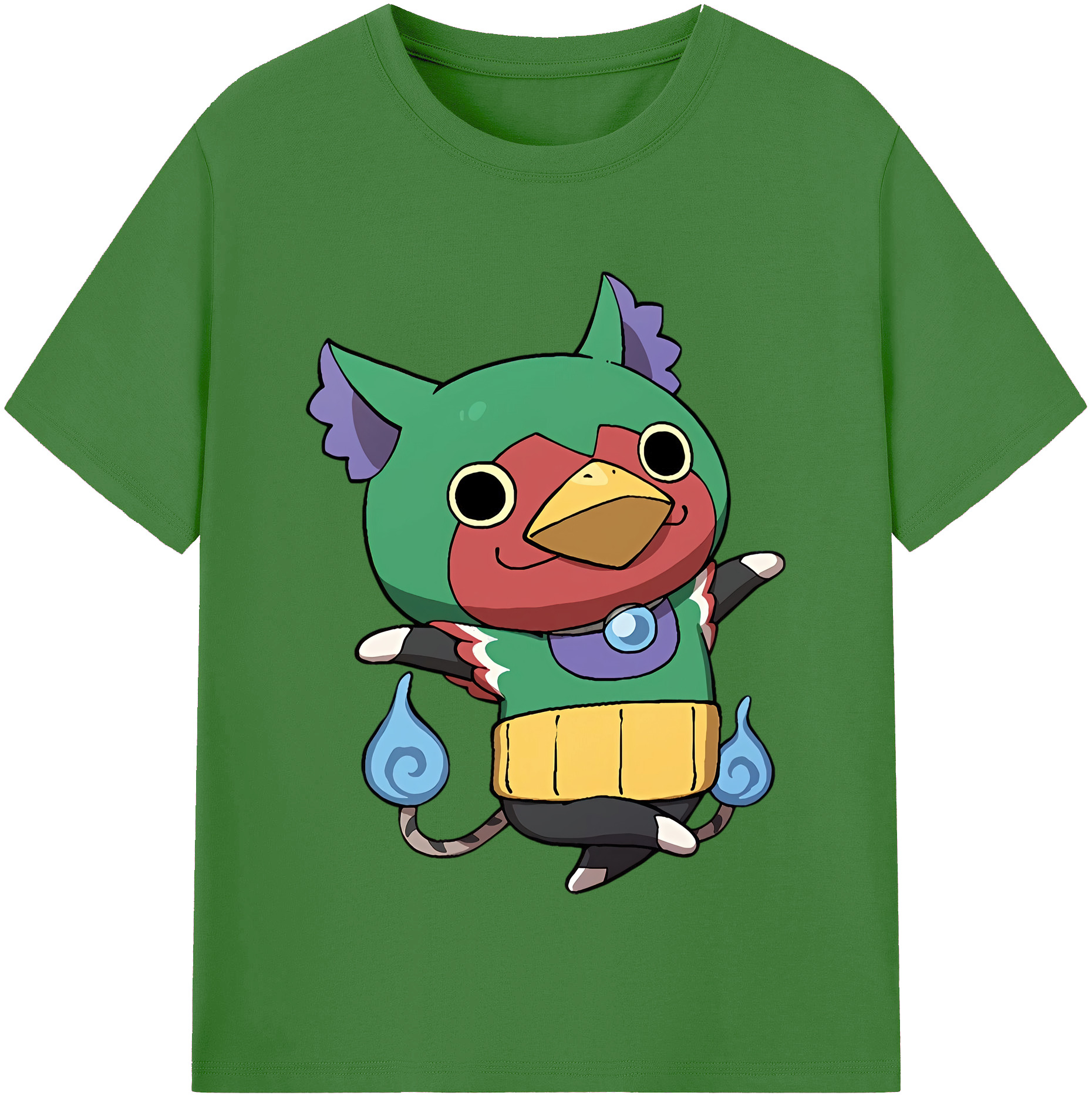 （画像用） 妖怪ウォッチ Yo-kai Watch レディースカジュアルプリントTシャツ（綿100％）